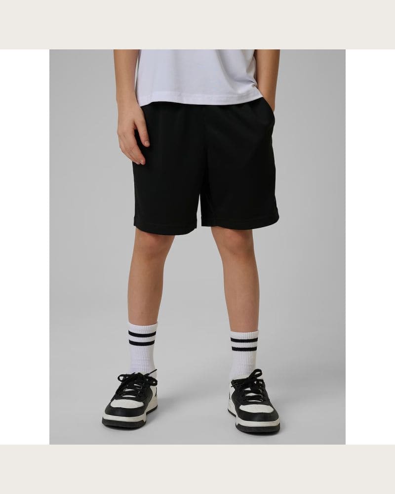 Chlapčenské tréningové kraťasy 4F JUNIOR SHORTS FNK M1388-20S-DEEP BLACK – fotka 2
