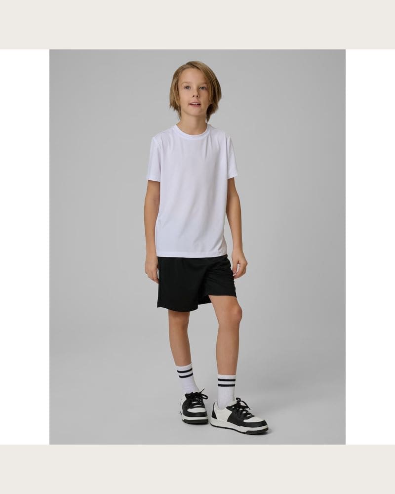 Chlapčenské tréningové kraťasy 4F JUNIOR SHORTS FNK M1388-20S-DEEP BLACK – fotka 3