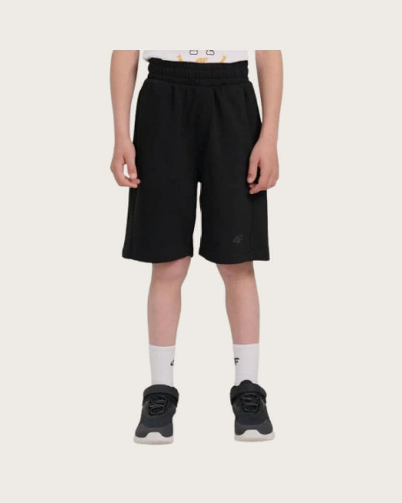 Chlapčenské kraťasy 4F JUNIOR SHORTS CAS M784-20S-DEEP BLACK