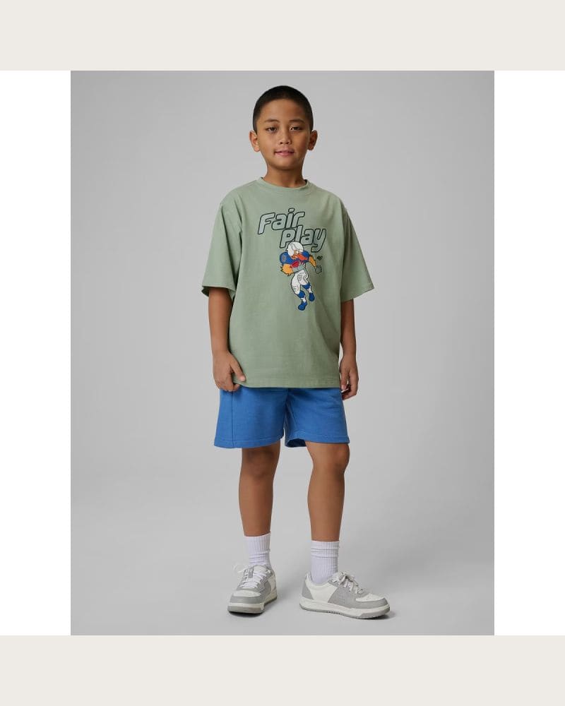 Chlapčenské kraťasy 4F JUNIOR SHORTS CAS M784-32S-DENIM – fotka 3