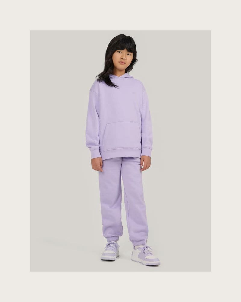 Dievčenská mikina s kapucňou 4F JUNIOR SWEATSHIRT F2323-51S-VIOLET – fotka 6