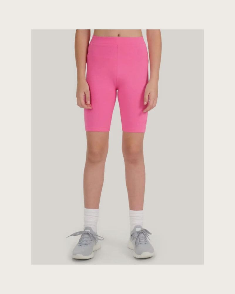 Dievčenské kraťasy 4F JUNIOR SHORT TIGHTS CAS F028-53S-DARK PINK – fotka 3
