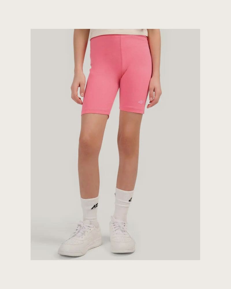 Dievčenské kraťasy 4F JUNIOR SHORT TIGHTS CAS F028-54S-PINK – fotka 2