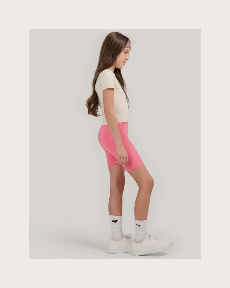Dievčenské kraťasy 4F JUNIOR SHORT TIGHTS CAS F028-54S-PINK – fotka 7