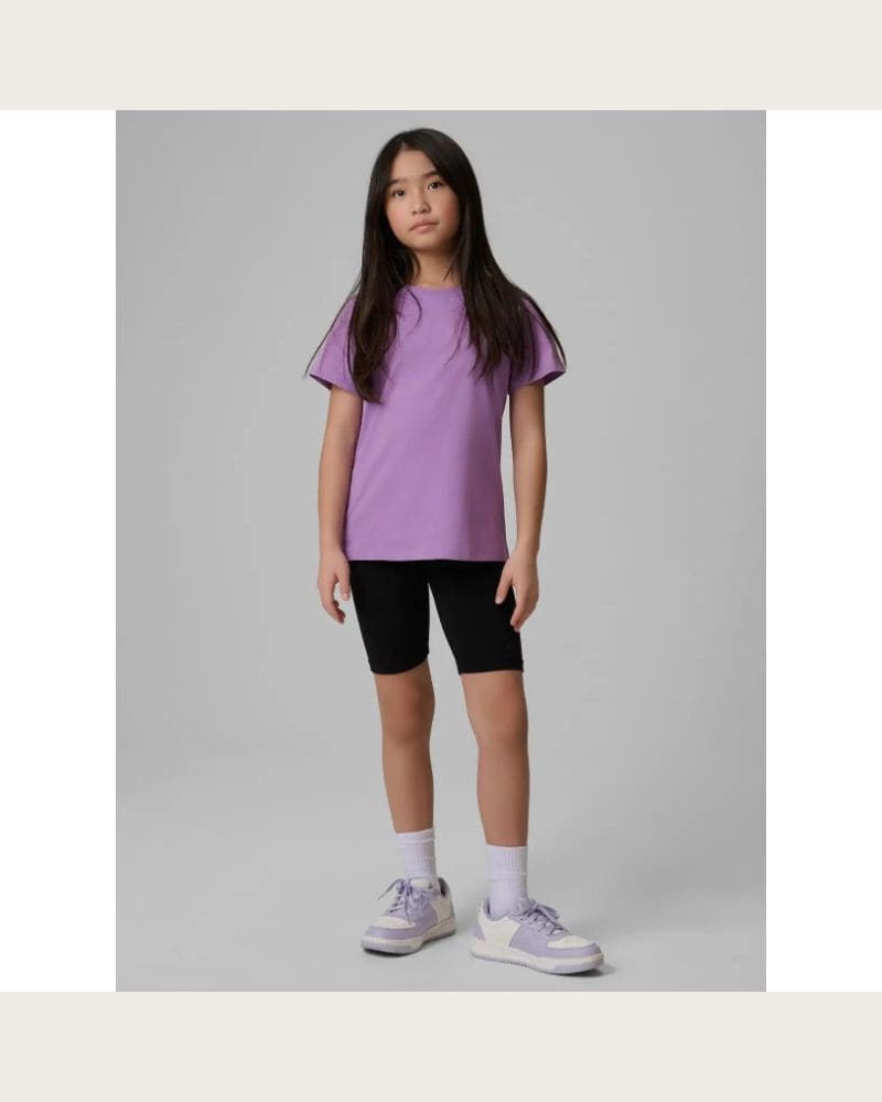 Dievčenské kraťasy 4F JUNIOR SHORT TIGHTS CAS F028-20S-DEEP BLACK – fotka 5