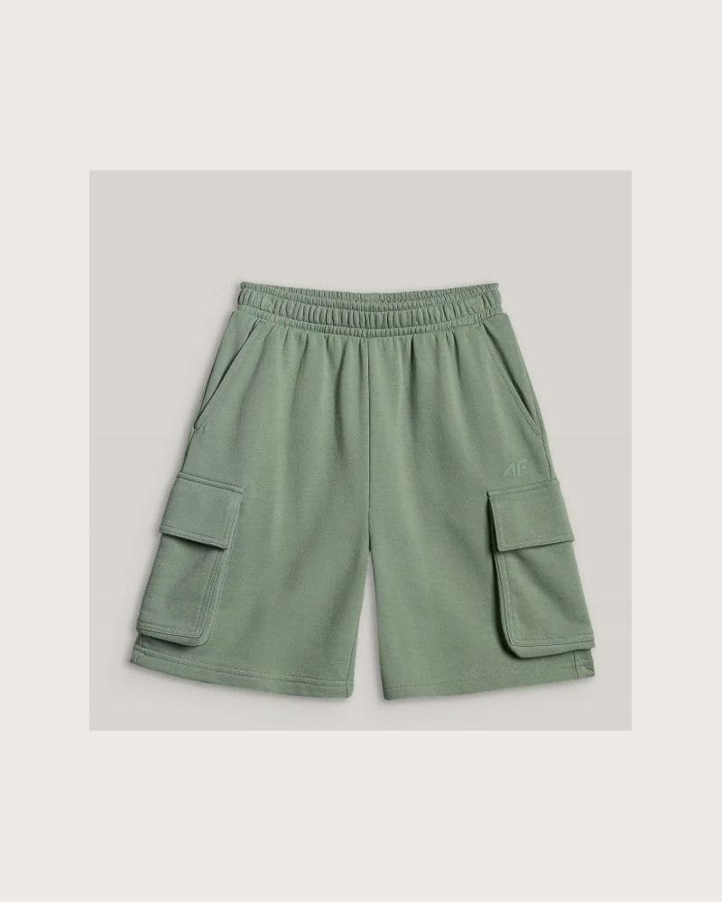 Chlapčenské kraťasy 4F JUNIOR SHORTS CAS M785-47S-MINT – fotka 4