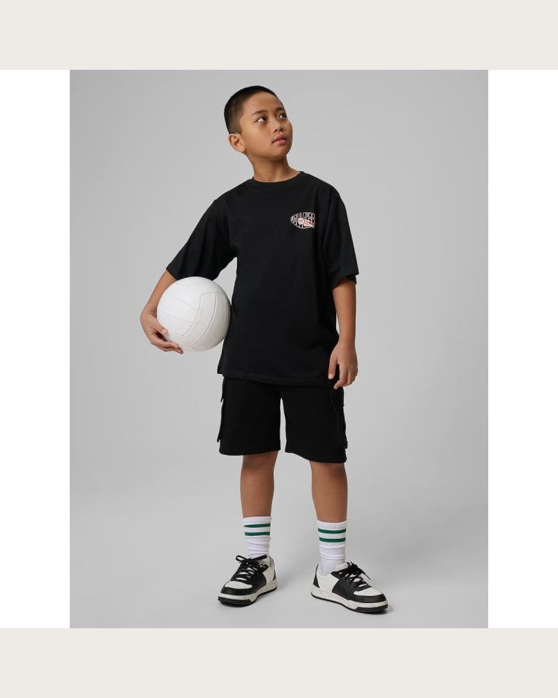 Chlapčenské kraťasy 4F JUNIOR SHORTS CAS M785-20S-DEEP BLACK – fotka 4