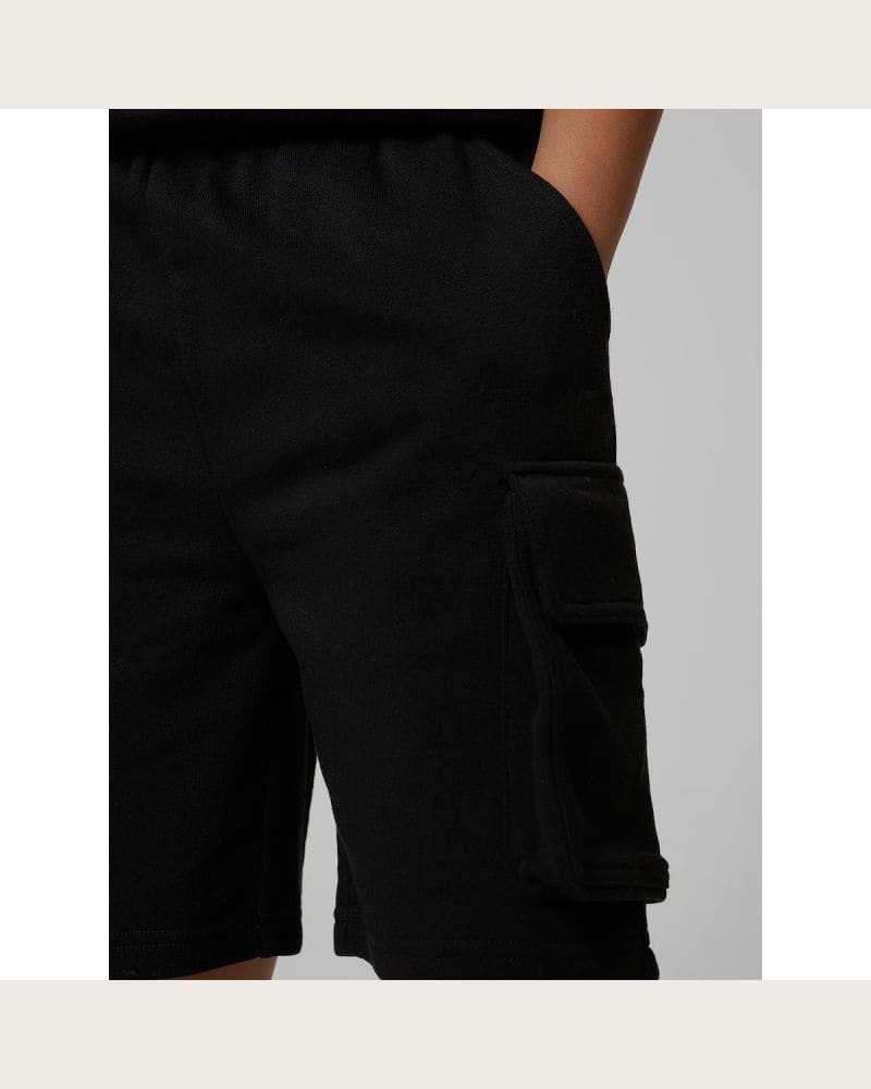 Chlapčenské kraťasy 4F JUNIOR SHORTS CAS M785-20S-DEEP BLACK – fotka 7