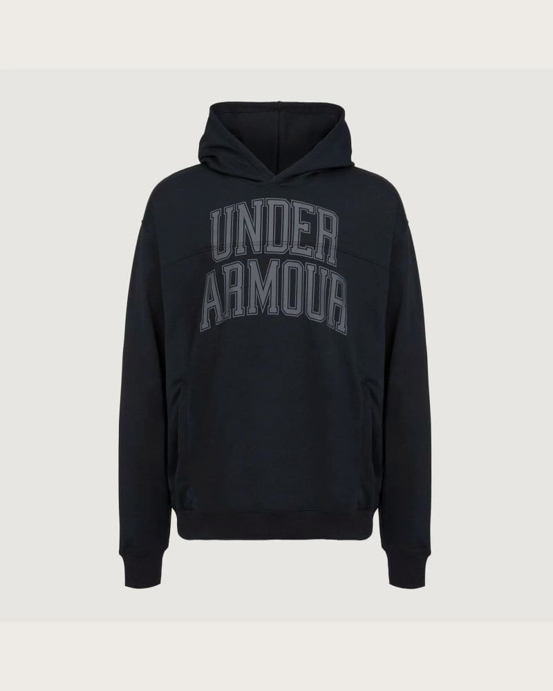 Pánska mikina s kapucňou UNDER ARMOUR UA Rival LW Graphic Hoodie-BLK – fotka 5
