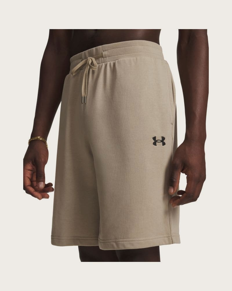 Pánske teplákové kraťasy UNDER ARMOUR UA Rival LW Shorts-GRN – fotka 2