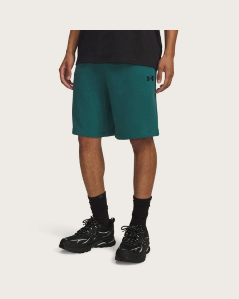 Pánske teplákové kraťasy UNDER ARMOUR UA Rival LW Shorts-GRN