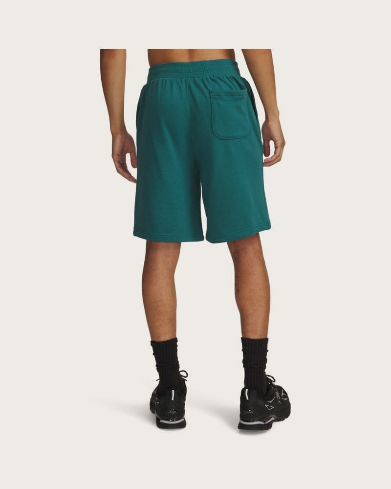 Pánske teplákové kraťasy UNDER ARMOUR UA Rival LW Shorts-GRN – fotka 3