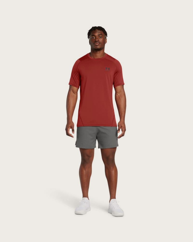 Pánske tréningové kraťasy UNDER ARMOUR UA Vanish Woven 6in Shorts-GRY – fotka 3