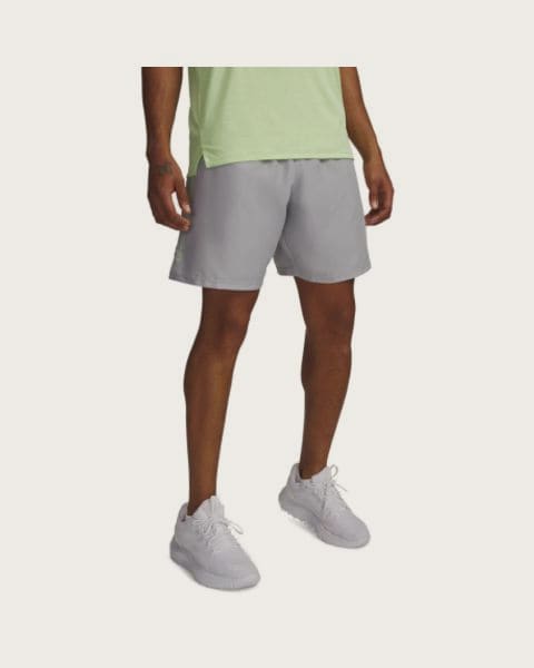 Pánske tréningové kraťasy UNDER ARMOUR UA Tech Woven Wordmark Short-GRY