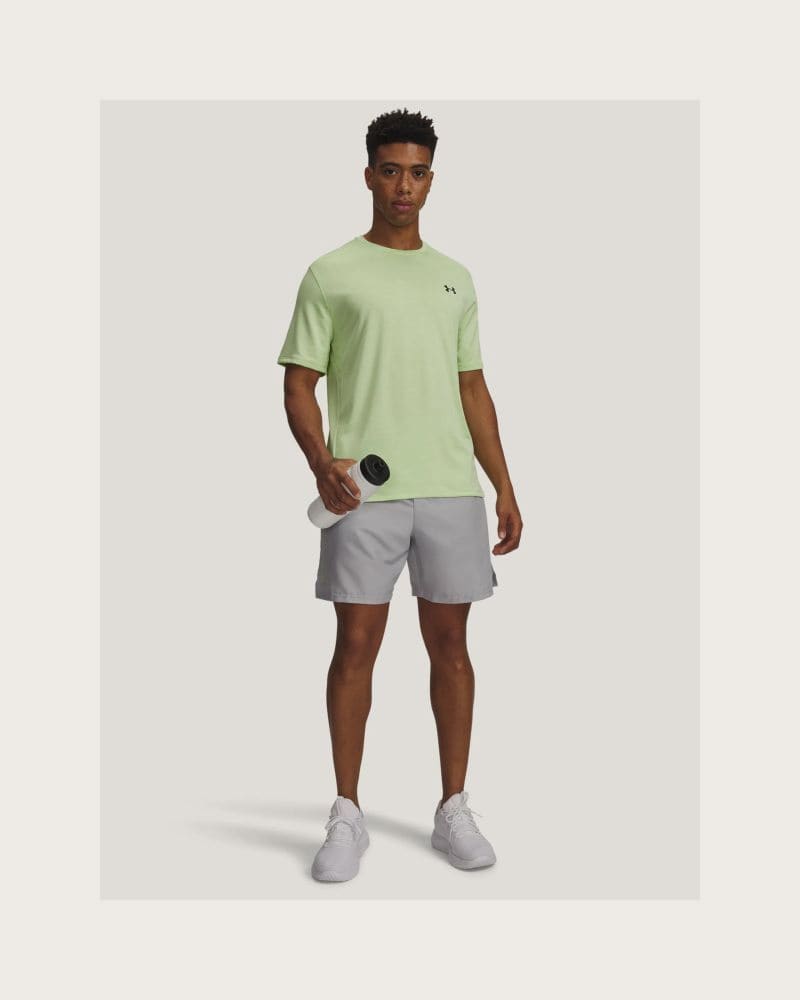 Pánske tréningové kraťasy UNDER ARMOUR UA Tech Woven Wordmark Short-GRY – fotka 3
