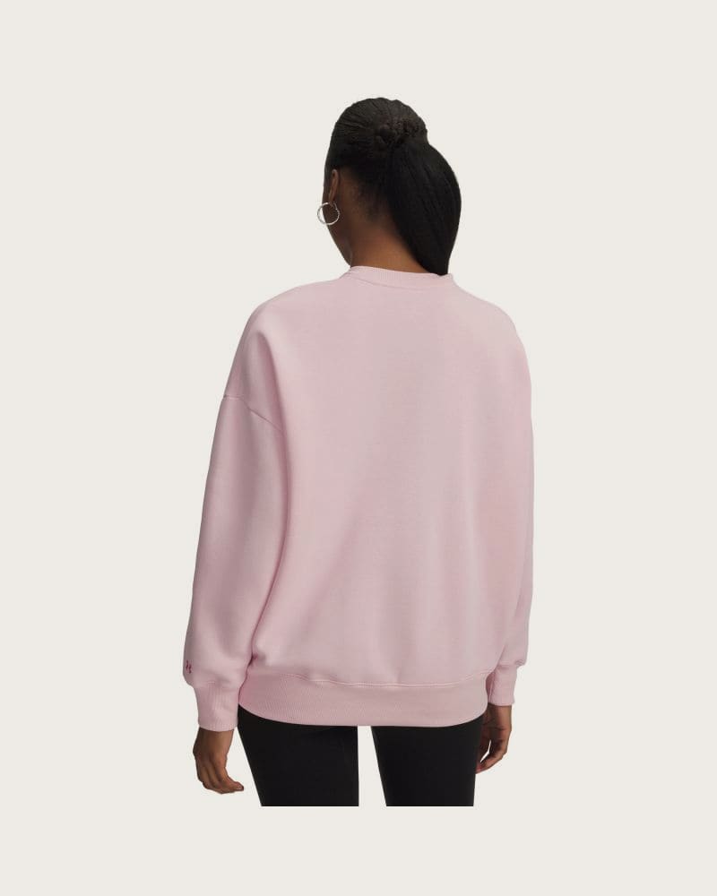 Dámska zateplená mikina UNDER ARMOUR Rival Flc OS Varsity Crew-BLK – fotka 3