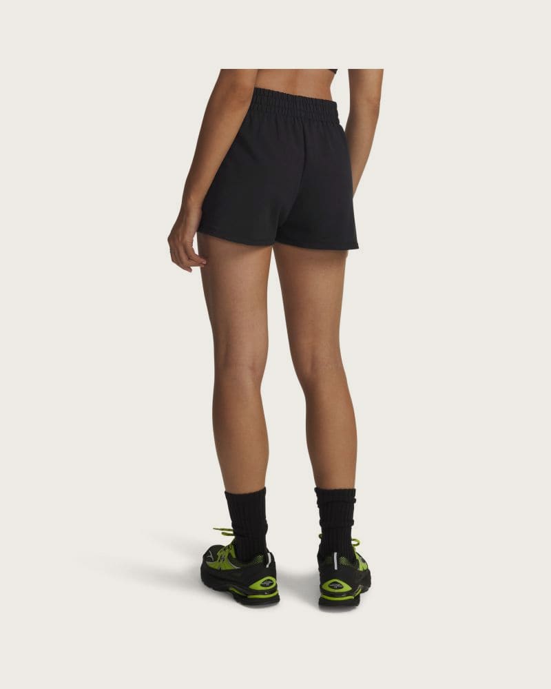 Dámske teplákové kraťasy UNDER ARMOUR UA Sport Terry Short-BLK – fotka 4