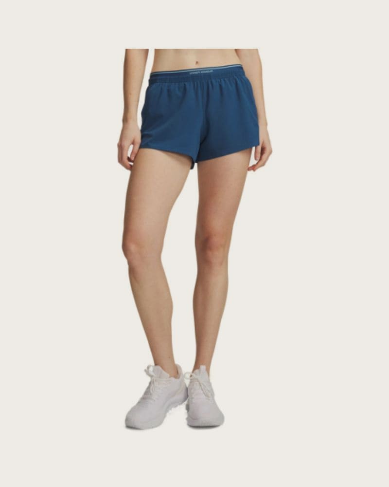 Dámske tréningové kraťasy UNDER ARMOUR UA Vanish Woven 3in Shorts-BLU