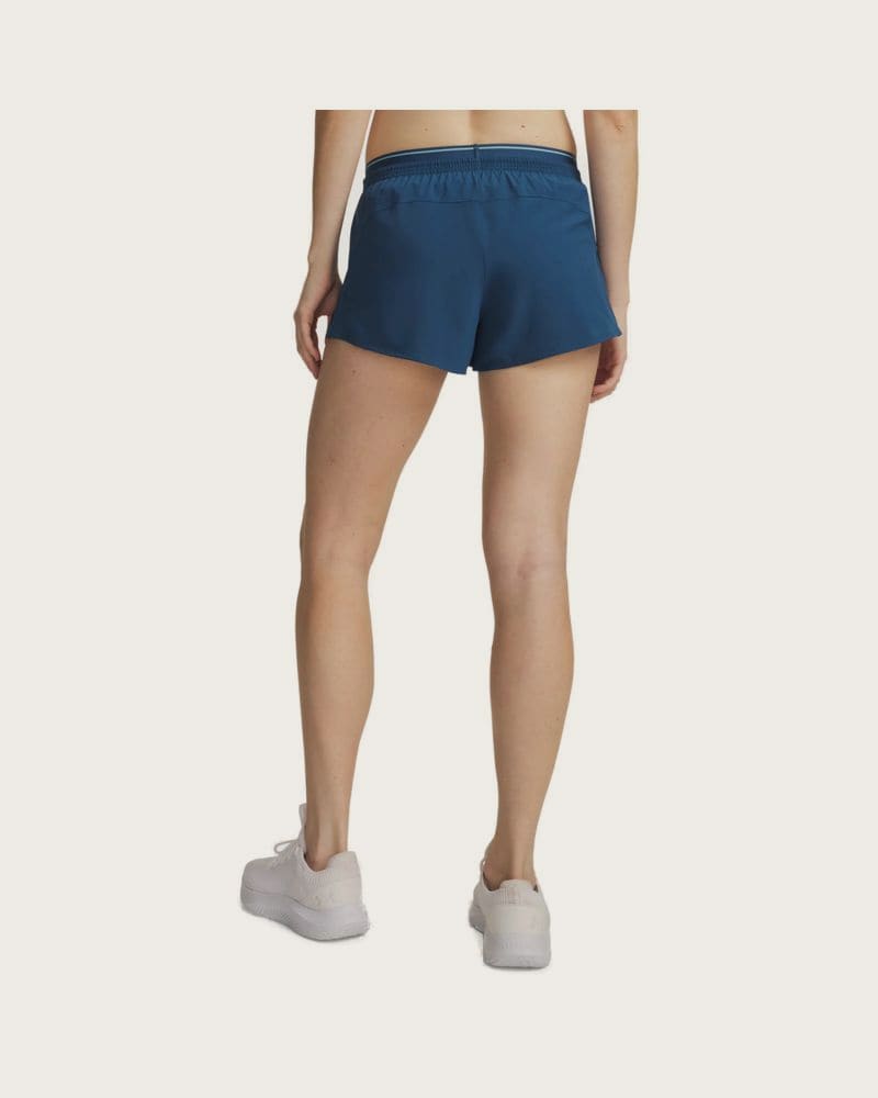 Dámske tréningové kraťasy UNDER ARMOUR UA Vanish Woven 3in Shorts-BLU – fotka 3