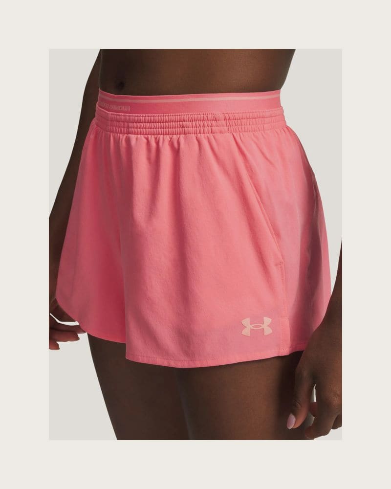 Dámske tréningové kraťasy UNDER ARMOUR UA Vanish Woven 3in Shorts-MRN – fotka 2