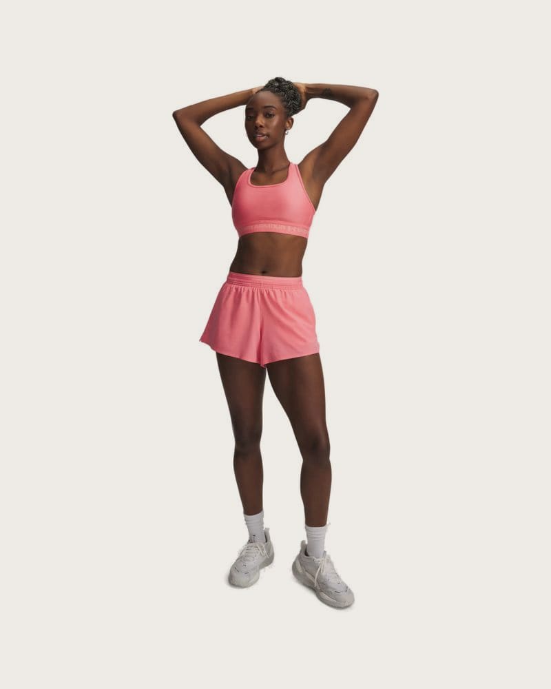 Dámske tréningové kraťasy UNDER ARMOUR UA Vanish Woven 3in Shorts-MRN – fotka 4