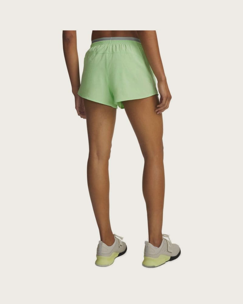 Dámske tréningové kraťasy UNDER ARMOUR UA Vanish Woven 3in Shorts-GRN – fotka 3
