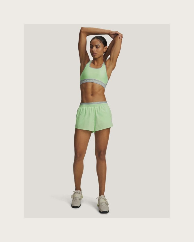 Dámske tréningové kraťasy UNDER ARMOUR UA Vanish Woven 3in Shorts-GRN – fotka 4