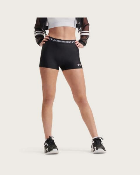 Dámske kompresné kraťasy UNDER ARMOUR HeatGear Shorty-BLK