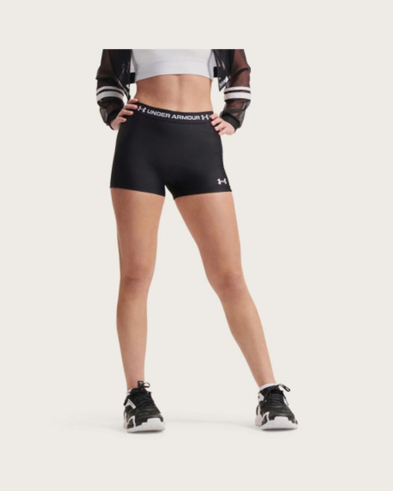 Dámske kompresné kraťasy UNDER ARMOUR HeatGear Shorty-BLK