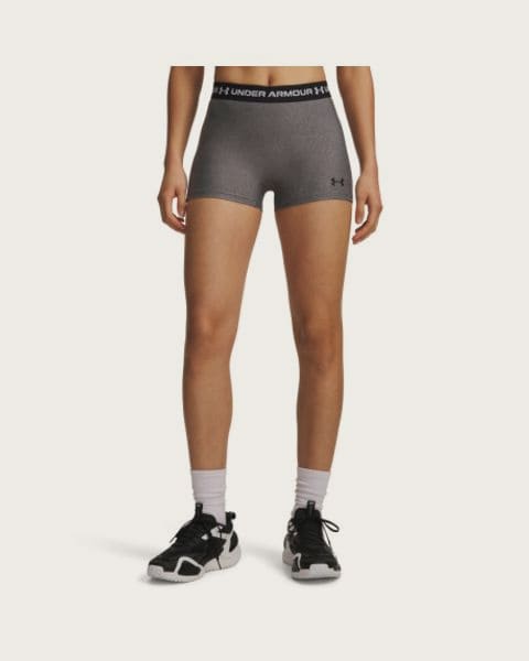 Dámske kompresné kraťasy UNDER ARMOUR HeatGear Shorty-GRY