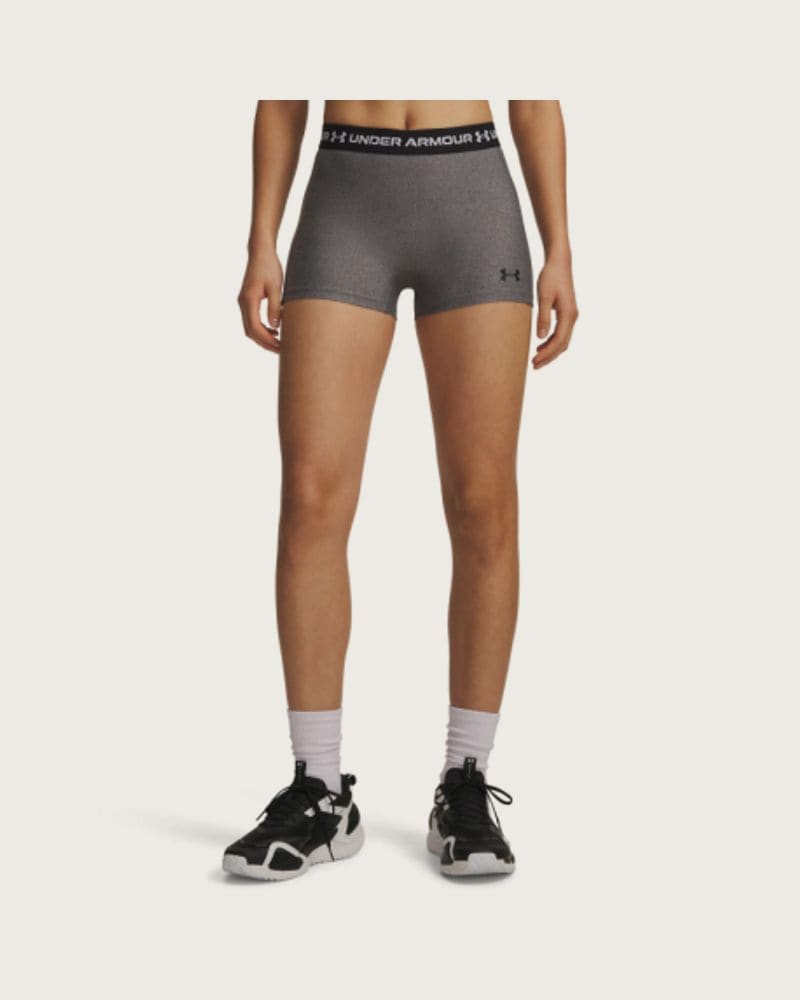 Dámske kompresné kraťasy UNDER ARMOUR HeatGear Shorty-GRY