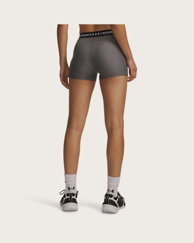 Dámske kompresné kraťasy UNDER ARMOUR HeatGear Shorty-GRY – fotka 2