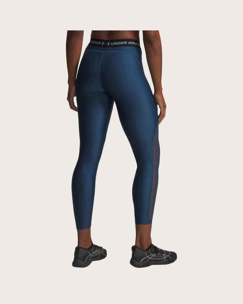 Dámske kompresné legíny UNDER ARMOUR HeatGear Mesh Legging-BLU – fotka 2