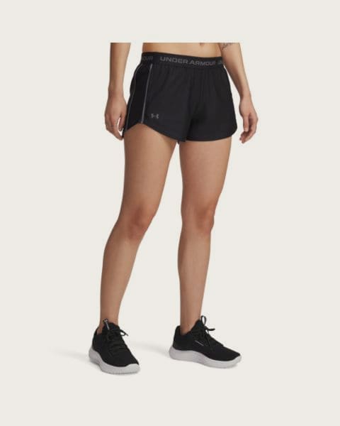 Dámske tréningové kraťasy UNDER ARMOUR Tech Play Up Shorts-BLK