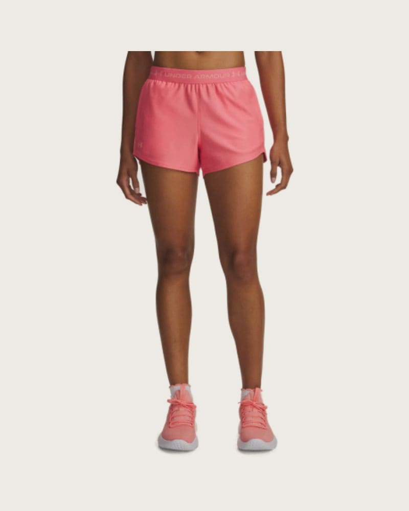 Dámske tréningové kraťasy UNDER ARMOUR Tech Play Up Shorts-MRN