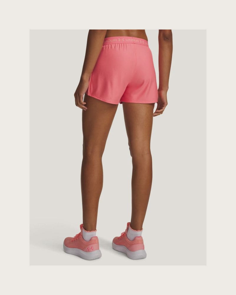Dámske tréningové kraťasy UNDER ARMOUR Tech Play Up Shorts-MRN – fotka 3