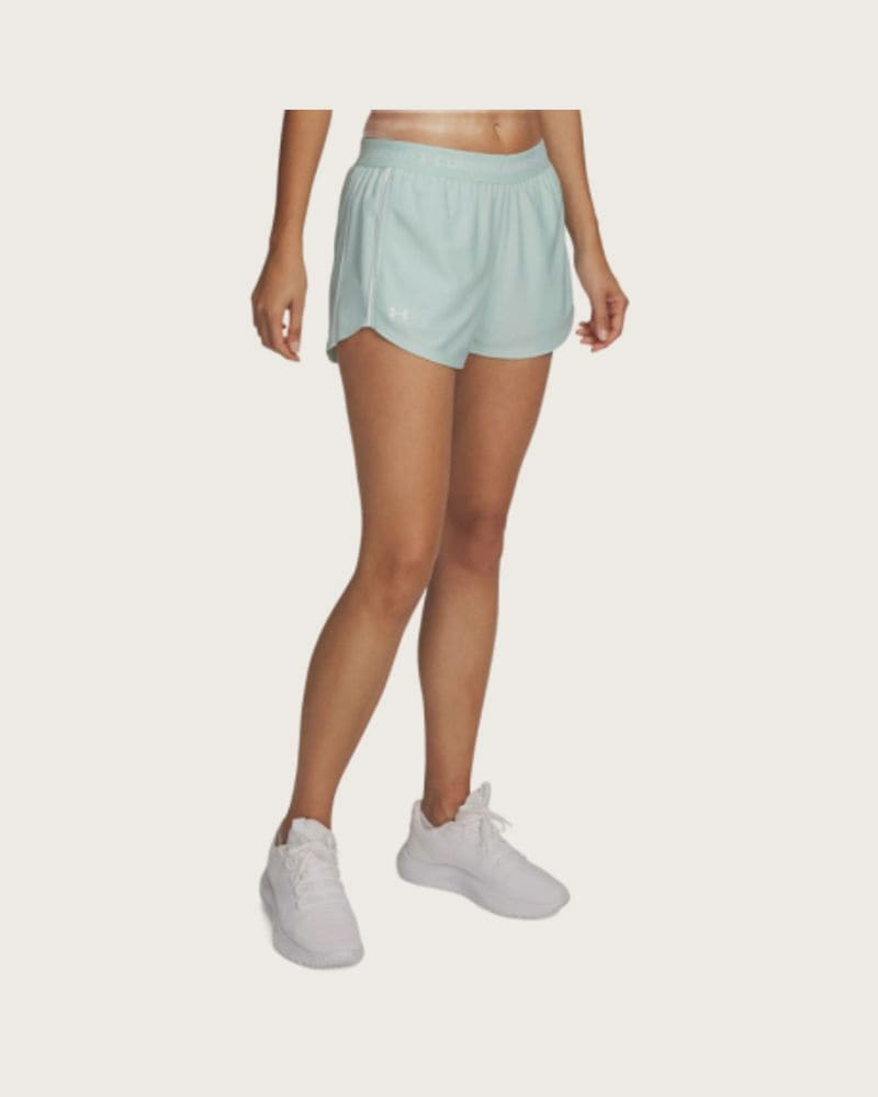 Dámske tréningové kraťasy UNDER ARMOUR Tech Play Up Shorts-GRN