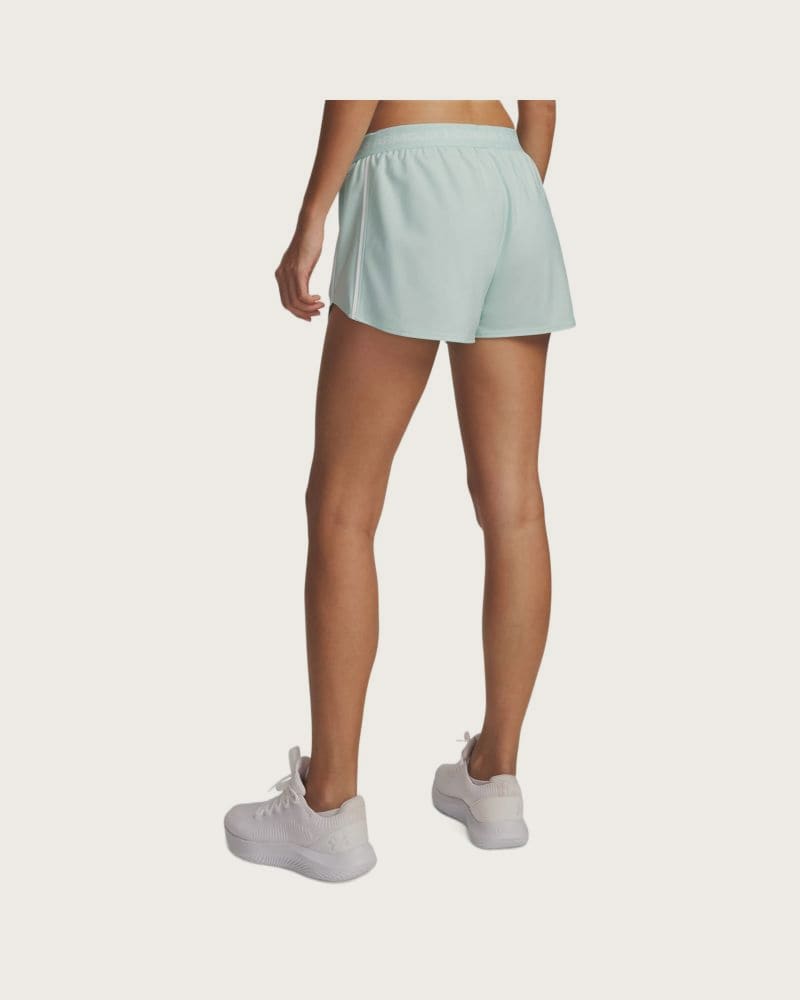 Dámske tréningové kraťasy UNDER ARMOUR Tech Play Up Shorts-GRN – fotka 2
