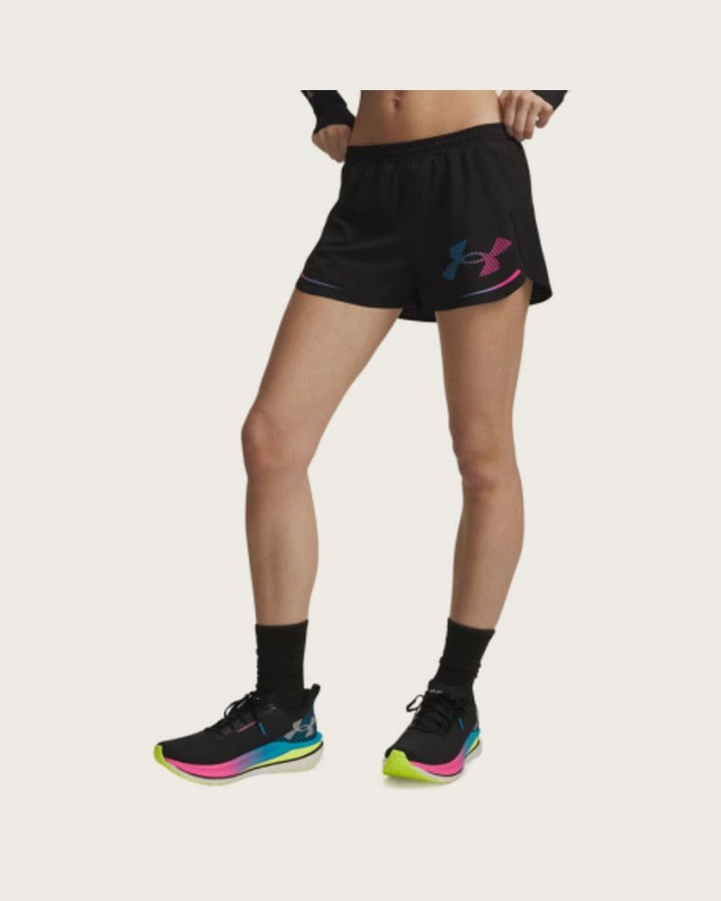 Dámske bežecké kraťasy UNDER ARMOUR UA Velociti Elite Shorts-BLK