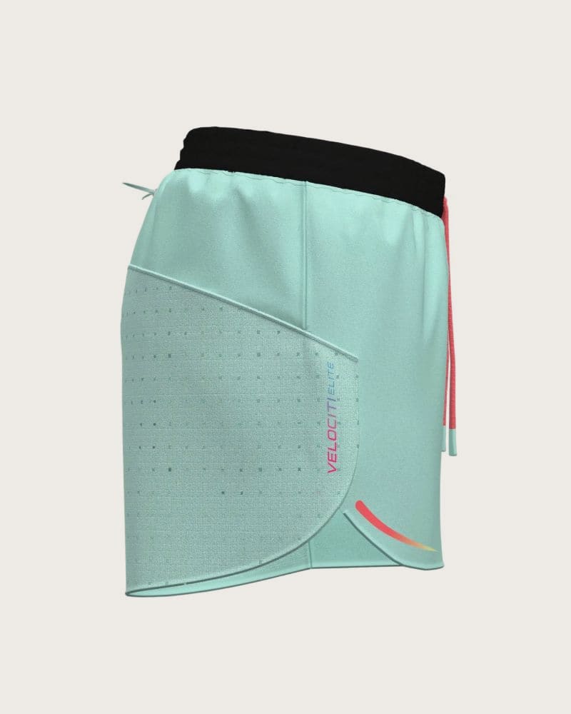 Dámske bežecké kraťasy UNDER ARMOUR UA Velociti Elite Shorts-GRN – fotka 4
