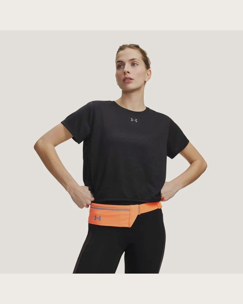 Dámske bežecké tričko s krátkym rukávom UNDER ARMOUR UA Velociti Shortsleeve-BLK – fotka 2