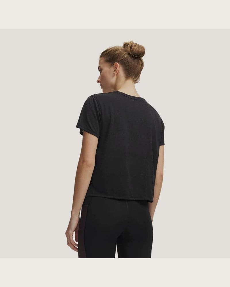 Dámske bežecké tričko s krátkym rukávom UNDER ARMOUR UA Velociti Shortsleeve-BLK – fotka 3