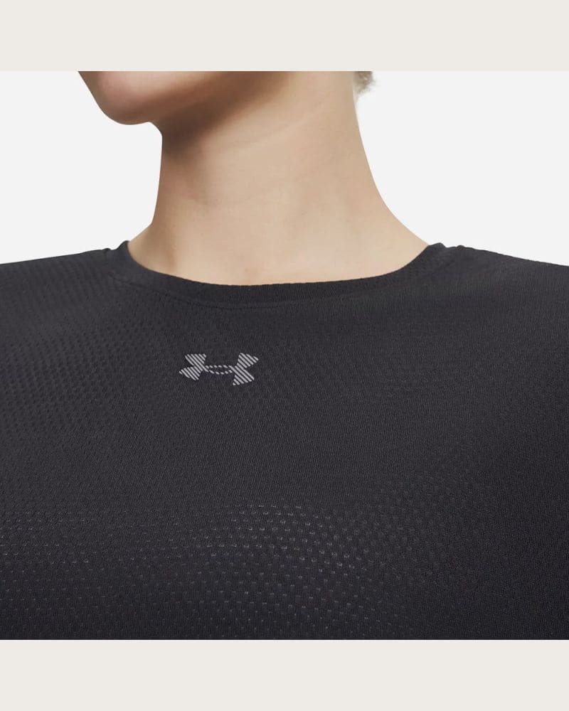 Dámske bežecké tričko s krátkym rukávom UNDER ARMOUR UA Velociti Shortsleeve-BLK – fotka 4