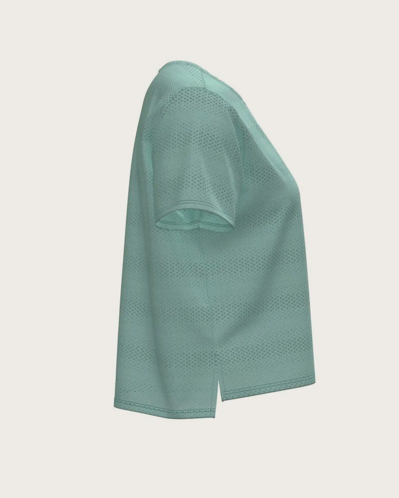 Dámske bežecké tričko s krátkym rukávom UNDER ARMOUR UA Velociti Shortsleeve-GRN – fotka 8