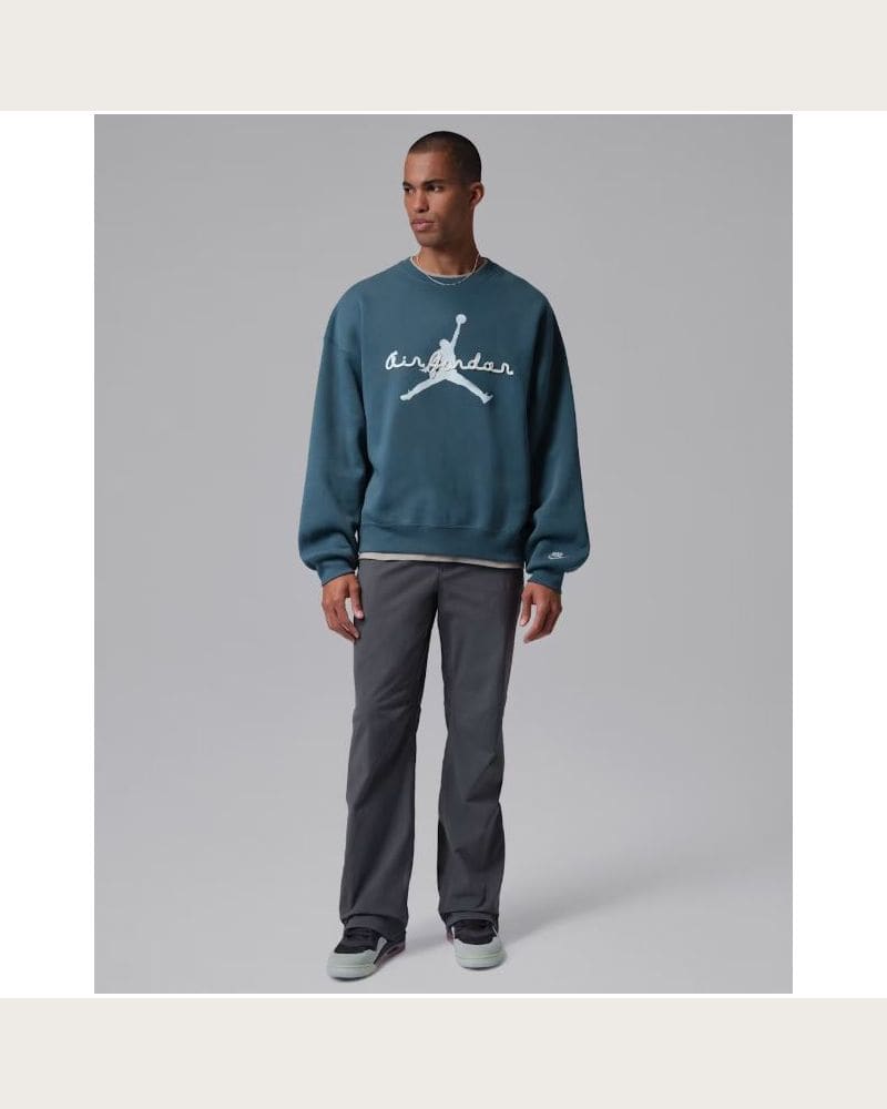 Pánska mikina NIKE JORDAN M J BRK AJ6 FLC CREW – fotka 6