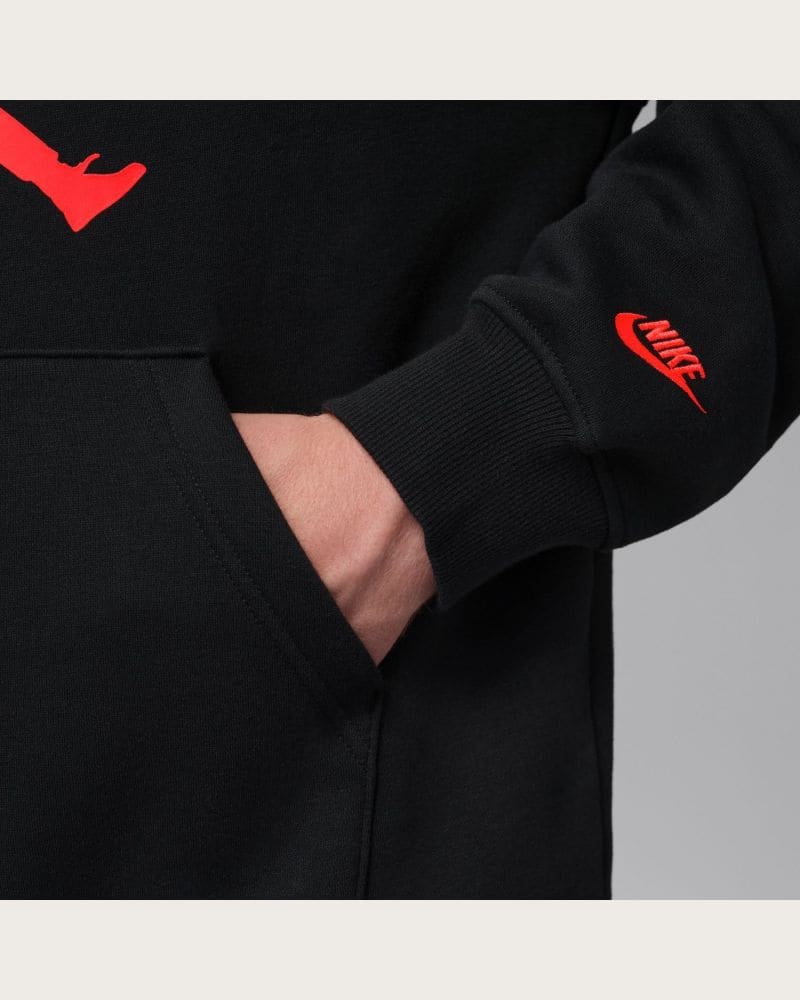 Pánska mikina s kapucňou NIKE JORDAN M J BRK FLC AJ6 PO HD BB – fotka 5