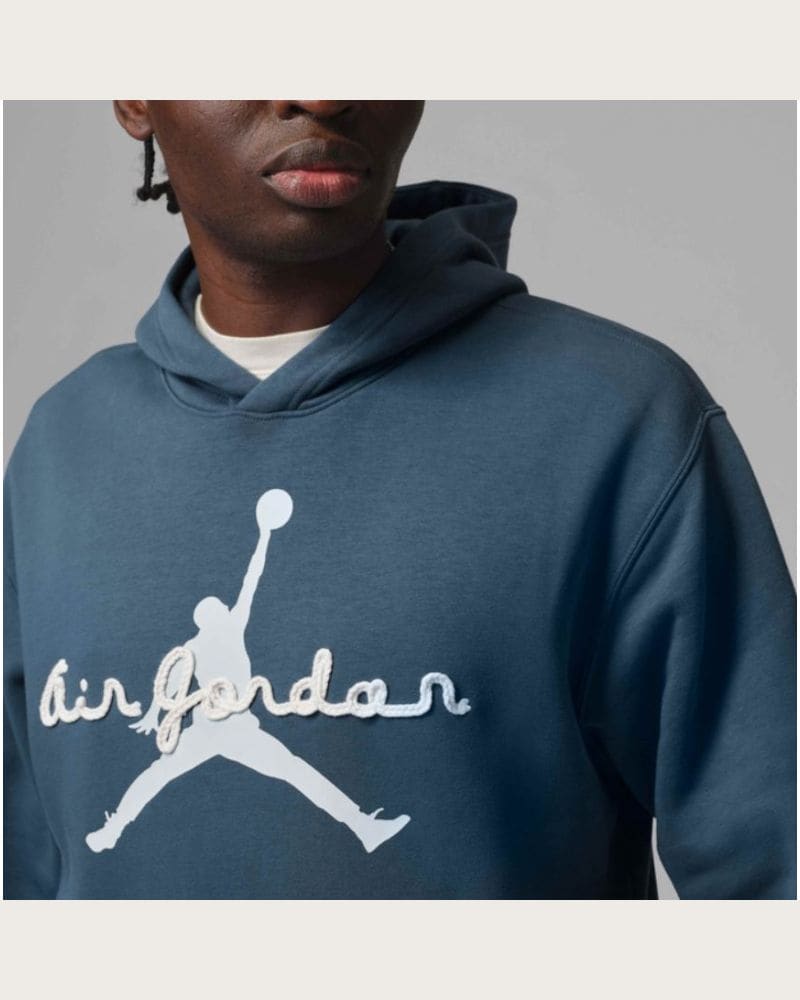 Pánska mikina s kapucňou NIKE JORDAN M J BRK FLC AJ6 PO HD BB – fotka 2