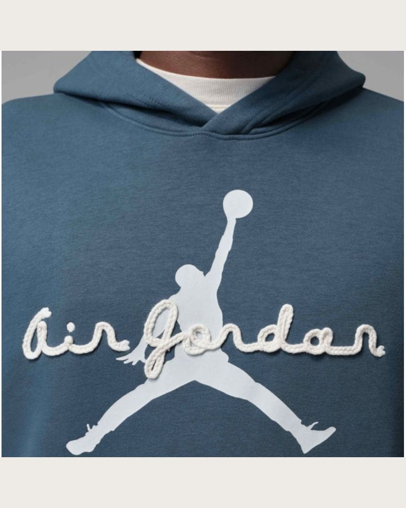 Pánska mikina s kapucňou NIKE JORDAN M J BRK FLC AJ6 PO HD BB – fotka 3
