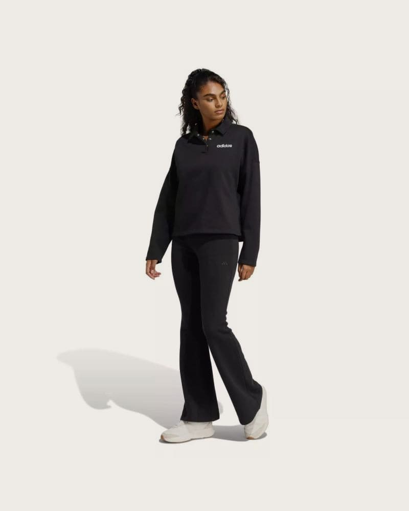 Dámske nohavice ADIDAS ORIGINALS ESS FL LEGGINGS BLACK – fotka 3