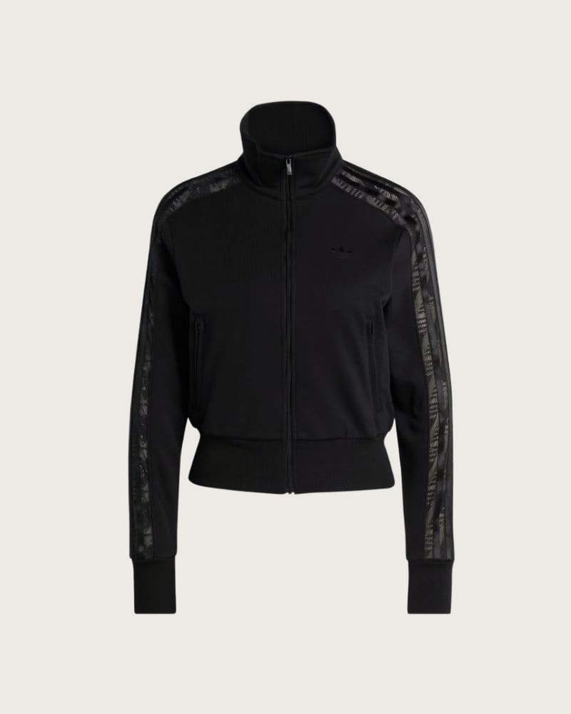 Dámska mikina so zipsom ADIDAS ORIGINALS FIREBIRD LACETT BLACK – fotka 6